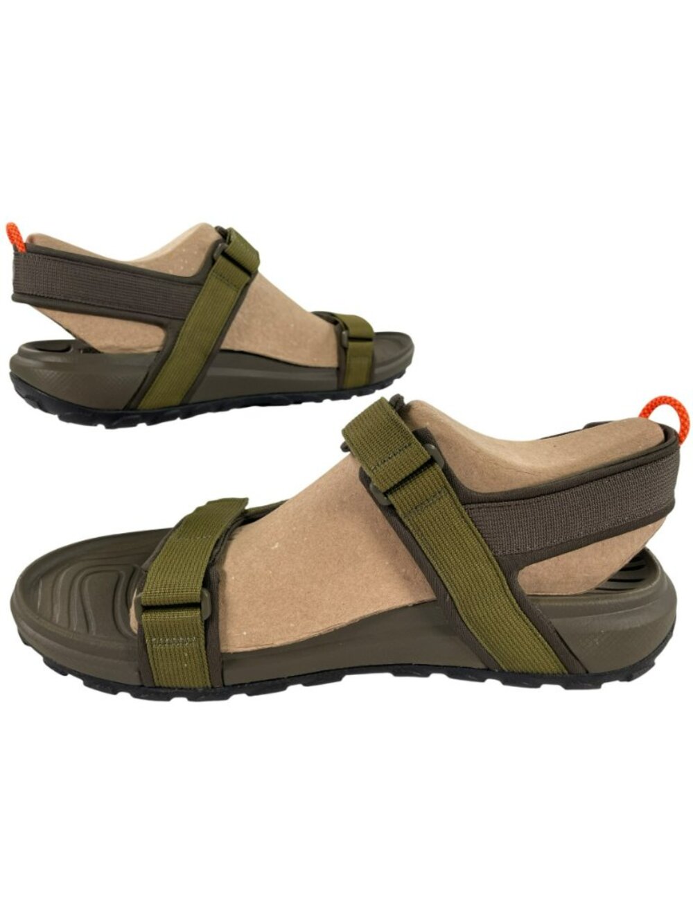 The North Face Sandal Explore Camp Outdoor Forest Olive/Taupe Men's Size 13 NEW - Picture 2 of 12